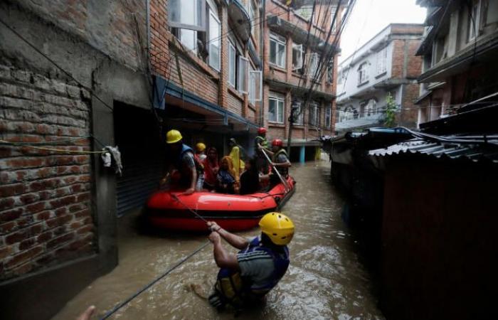 In Nepal, the death toll from torrential rains rises to 101 dead and 64 missing