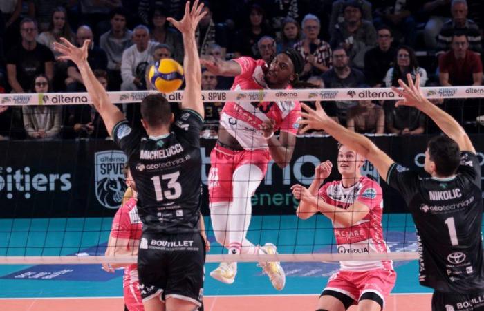 Volleyball: the great promise of the Centurions Narbonne despite the defeat in Poitiers (3-1)