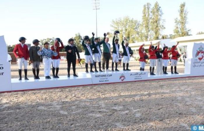 Morocco Royal Tour show jumping (Rabat stage): The Saudi team wins the Nations Cup