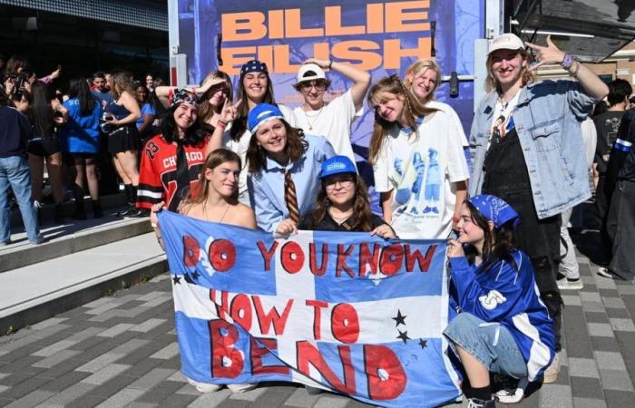 Billie Eilish in Quebec: the biggest crowd in the history of the Videotron Center