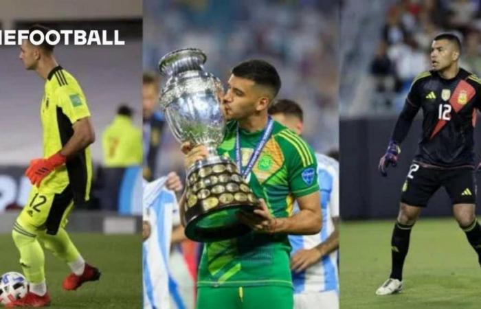 What is the present like for the three goalkeepers of the Argentine National Team who can replace Draw?