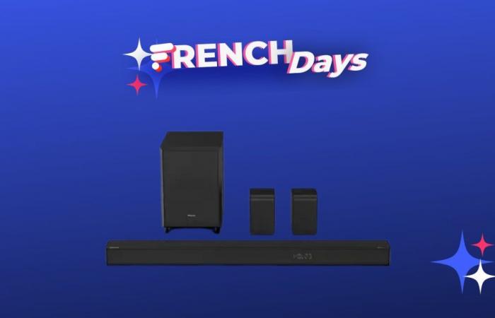 this powerful 5.1.2 soundbar is 25% off for the French Days at Darty and Fnac