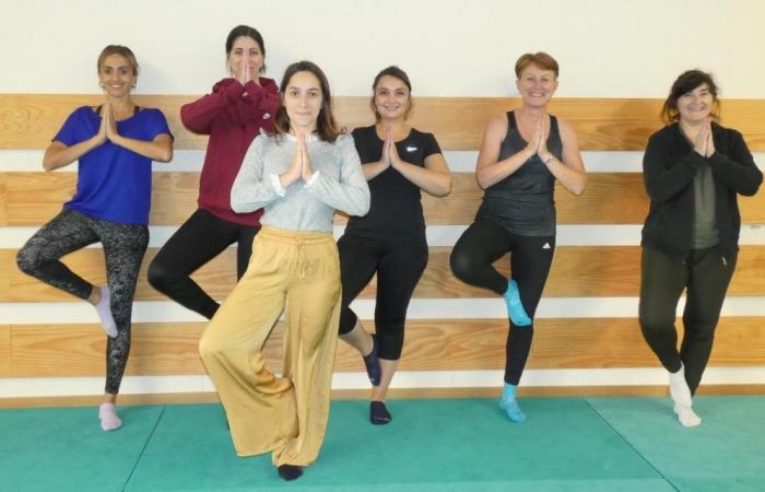 Practicing yoga at the MJC, a health benefit