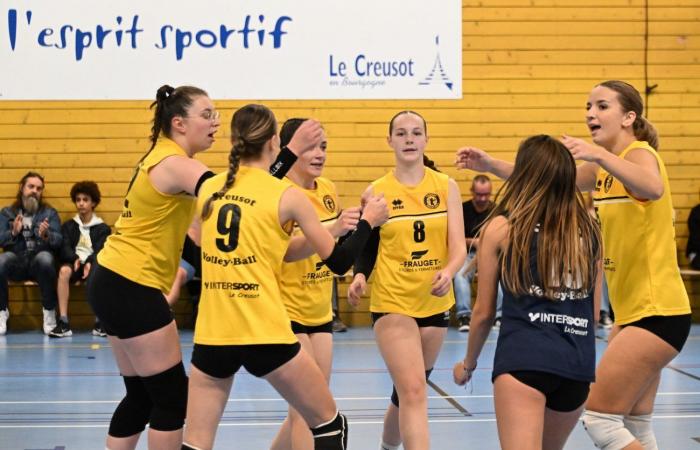 VOLLEY BALL (Pre-national): The women of Le Creusot beaten by Sochaux – Beaucourt