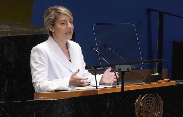 On the platform of the UN, Mélanie Joly calls for ceasefires in the Middle East | Middle East, the eternal conflict