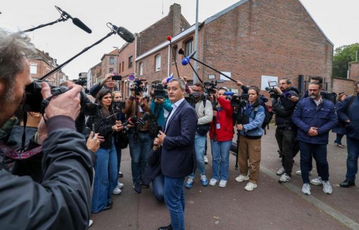 Gérald Darmanin’s return to politics: sausages and fries and prestigious guest platter in Tourcoing