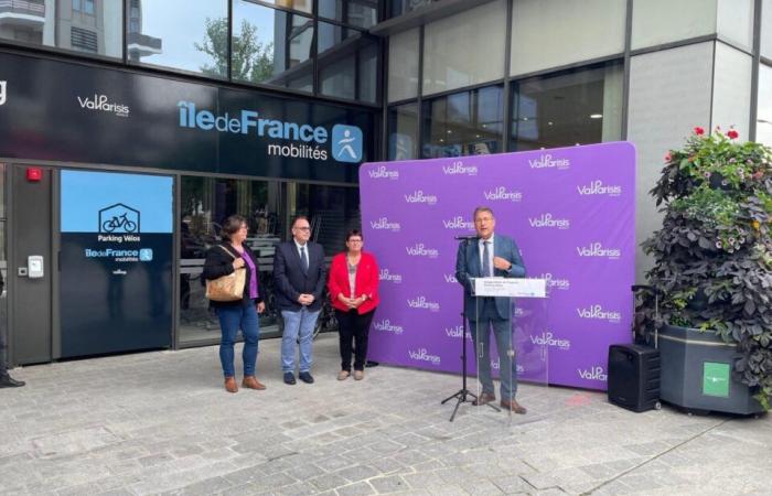 Val-d’Oise. A new bicycle parking lot in one of the busiest stations in Île-de-France