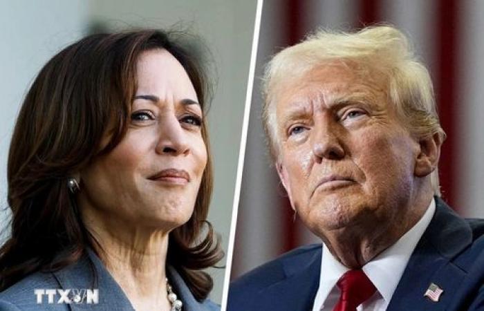 Kamala Harris outpaces Donald Trump in fundraising