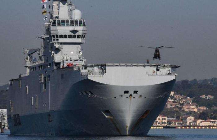 France mobilizes a military ship off the coast of Lebanon as a “precaution” in the event of an evacuation