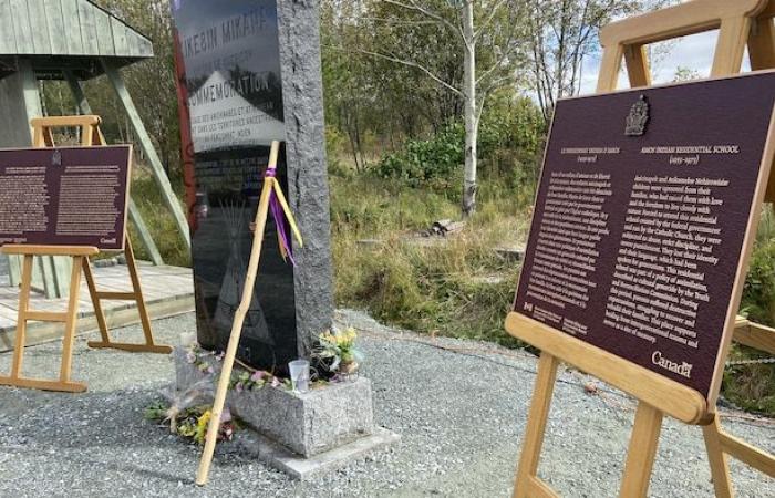 Plaques so as not to forget the history of the former boarding school in Saint-Marc | National Day for Truth and Reconciliation