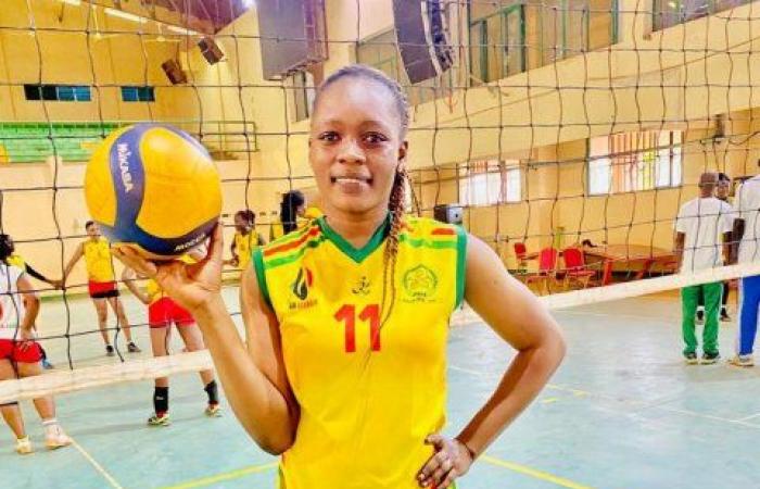 Burkina/Volleyball: “When I finish my match and I take my best player jersey with my baby, I am very proud of myself,” confides Aminata Diallo, captain of the national team