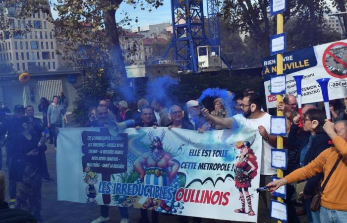 “We want to be heard”, around a hundred people gathered in front of the Métropole de Lyon