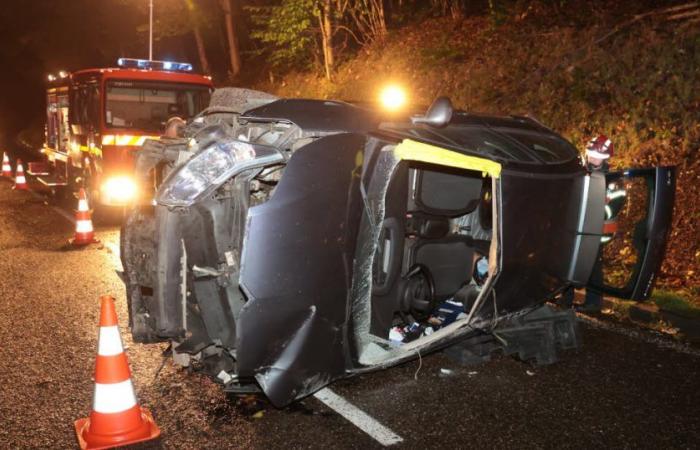 Moselle. The car rolls over in Garrebourg, a woman injured