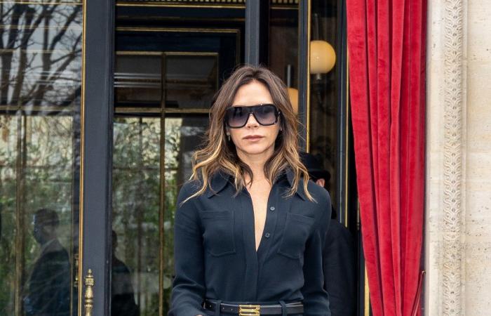 Victoria Beckham’s looks in Paris always have something special