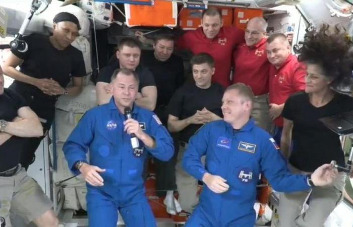 the ship to the rescue of astronauts stuck in the international station has successfully docked