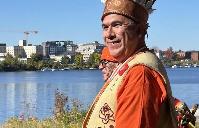 Hundreds of people gathered for the day of truth and reconciliation