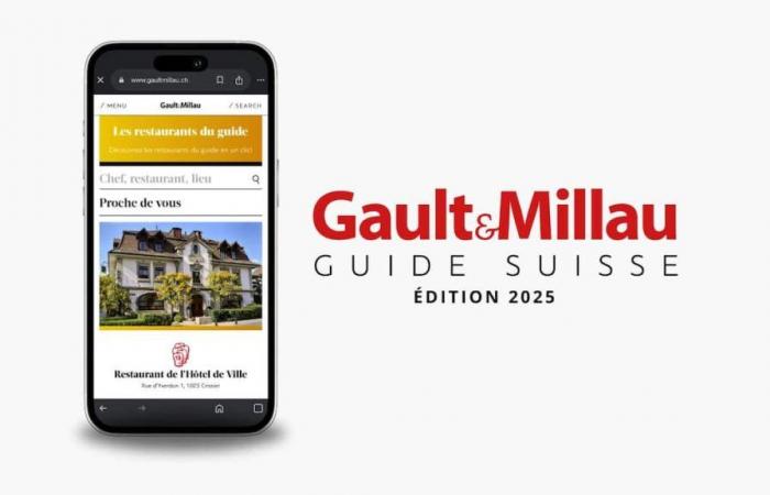 Press release and photos for the release of the GaultMillau 2025 guide