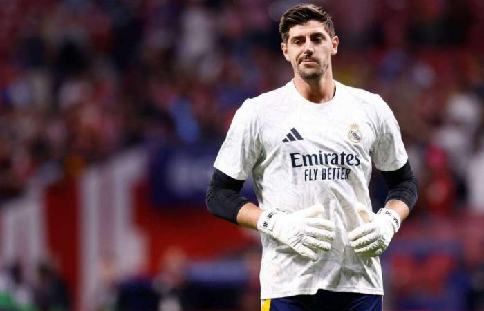 The relapse for Thibaut Courtois