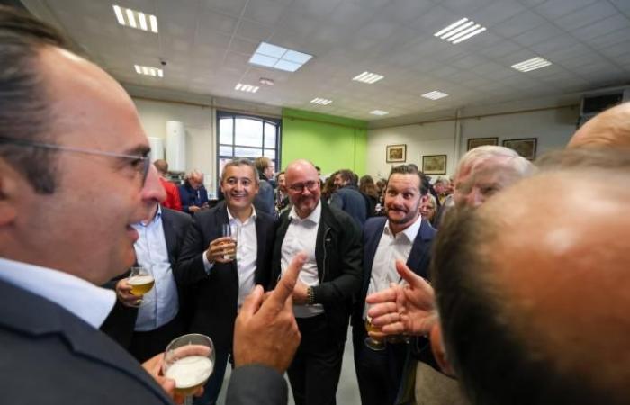 Gérald Darmanin’s return to politics: sausages and fries and prestigious guest platter in Tourcoing