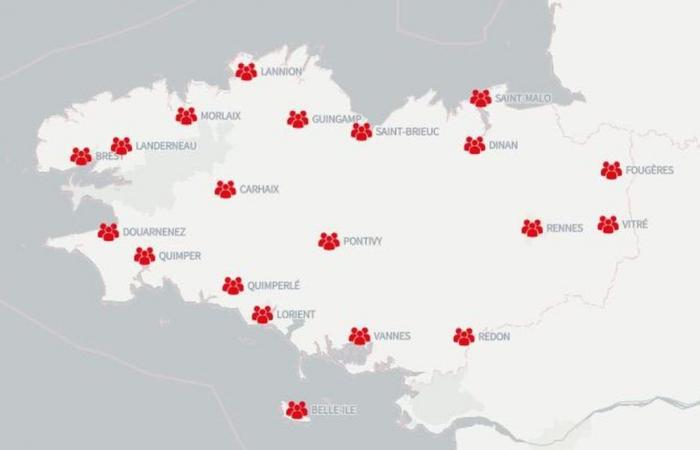 Demonstrations on Tuesday October 1, 2024 in Brittany: times and locations of the processions [Carte]