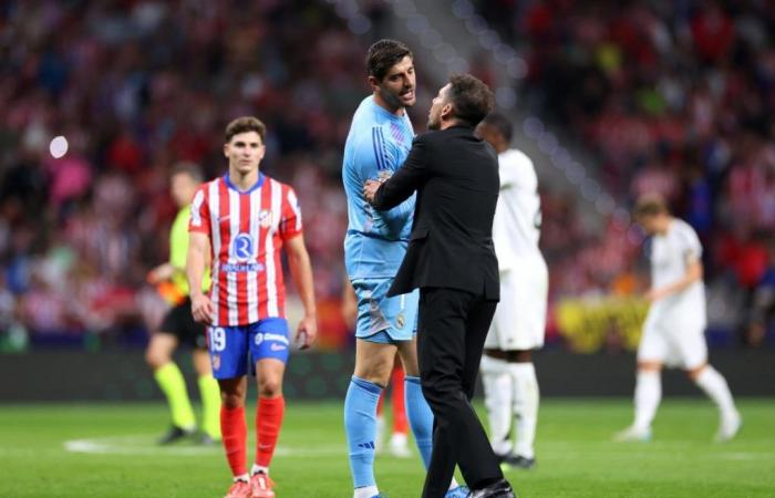 ‘What did you want’ – Real Madrid ace hit out at Diego Simeone during derby