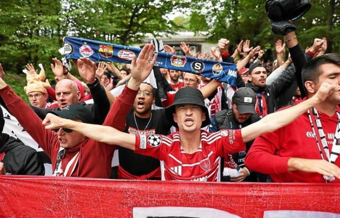 Salzburg – Brest: 450 Brest supporters parade to the stadium