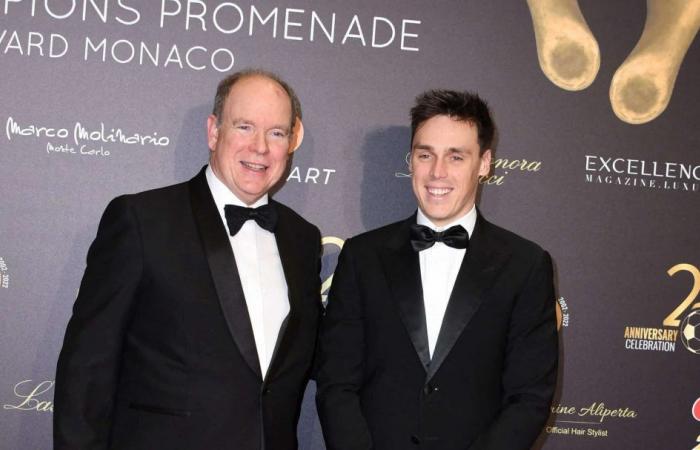 Louis Ducruet and Albert II of Monaco share a common passion which brought them together this weekend