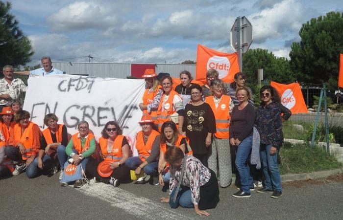 Day of action in a nursing home in support of Catherine and Nathalie, dismissed for “serious professional misconduct”