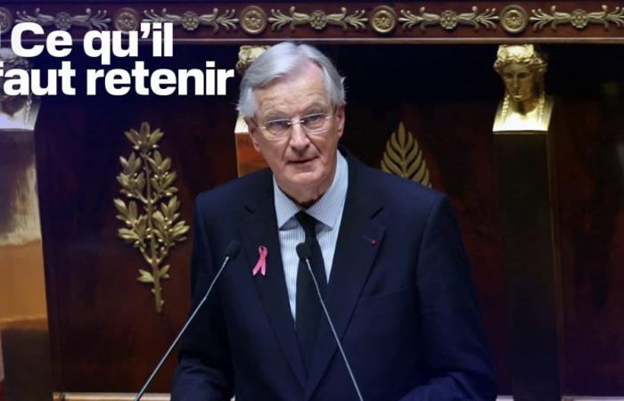 Taxes, pensions, immigration… What to remember from Michel Barnier’s general policy speech