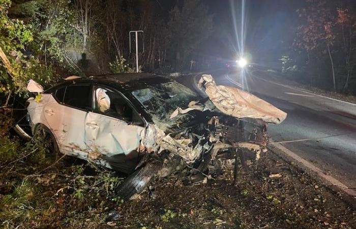 A man “miraculously” emerges from a serious accident in Magog