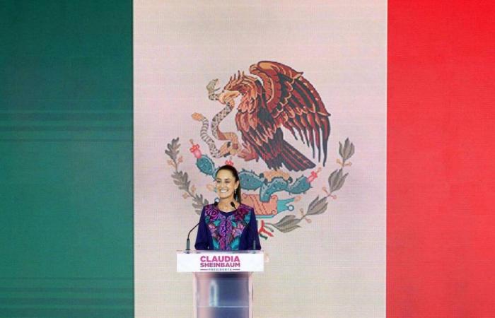 The new president of Mexico Claudia Sheinbaum faces the security challenge