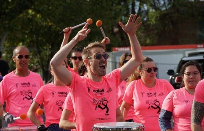 Capdenac-Gare. Pink October: gym and hiking clubs team up once again