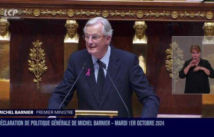 Before an Assembly ‘divided like never before’, Michel Barnier advocates a ‘new method’ | LCP