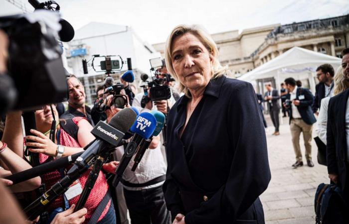 Le Pen plans politicization as defense at fake jobs trial