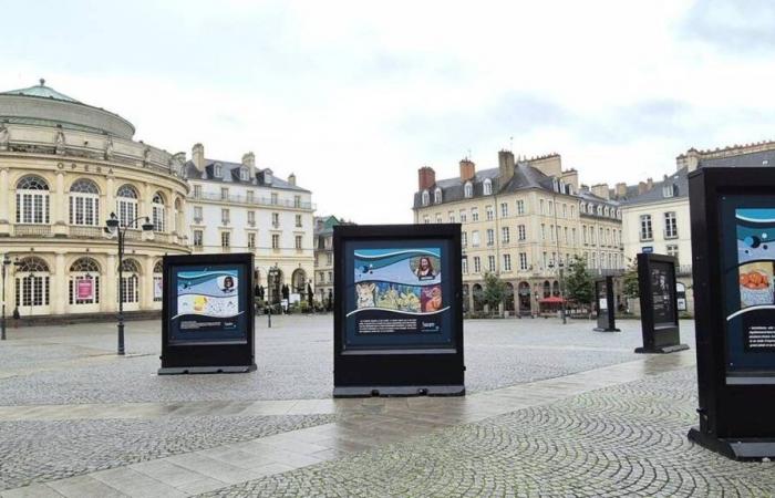 an exhibition to discover at Place de la Mairie