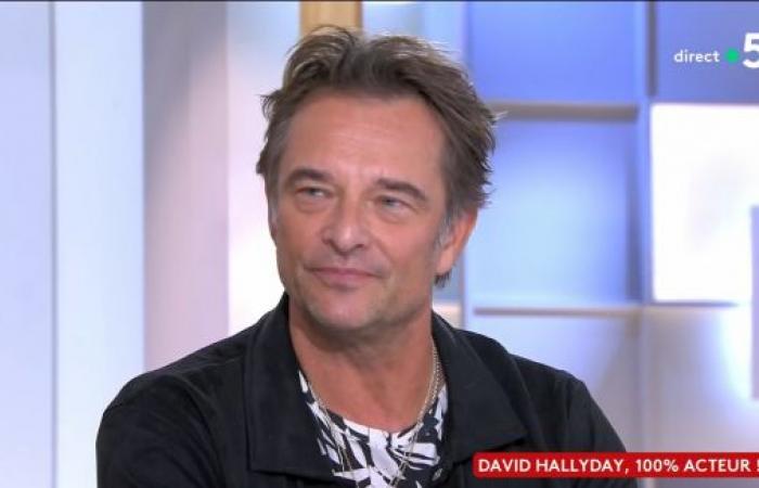 David Hallyday directed by Josée Dayan for her role in Captain Marleau, the famous director really “not easy”?