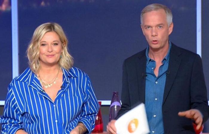 why didn’t Flavie Flament and Julien Arnaud go on air this morning on France 2?