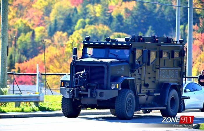 Police intervention in Ste-Brigitte-de-Laval ** COMPLETED **