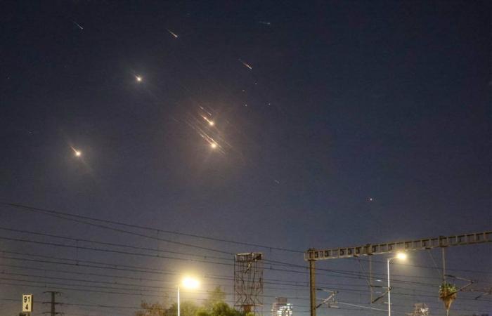 Iran fired missiles at Tel Aviv