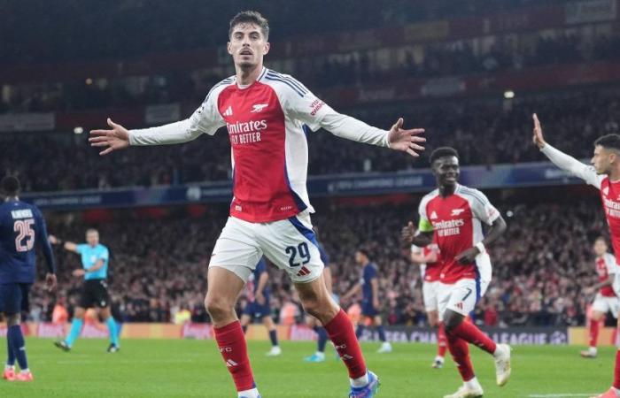 Champions League: Powerless, PSG loses to Arsenal (2-0)