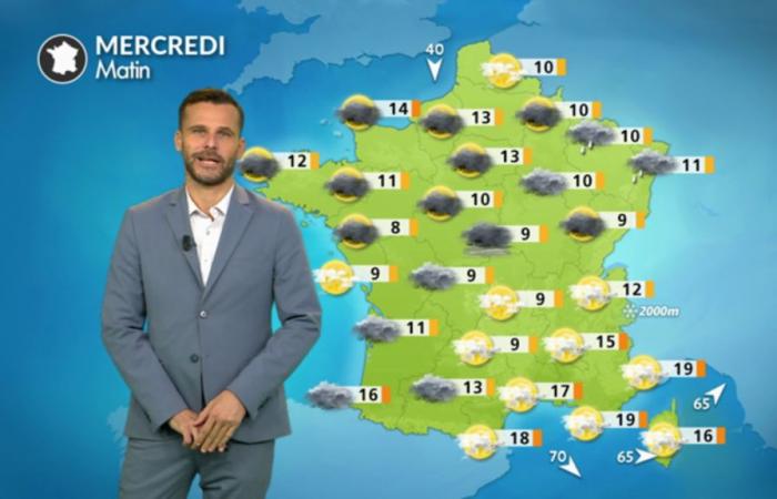 Weather for Tuesday, October 1: again a lot of rain for the beginning of October