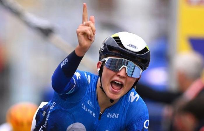 Cycling. Binche-Chimay-Binche – Cat Ferguson wins the 4th Binche-Chimay-Binche