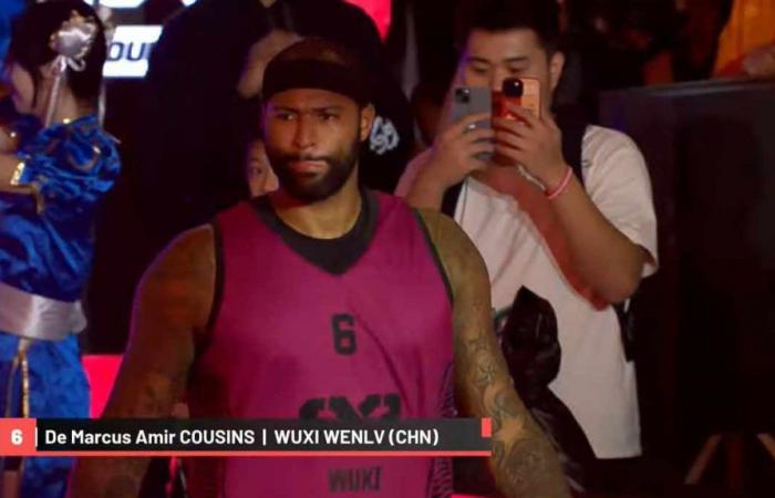 DeMarcus Cousins ​​played his first game on the 3×3 circuit