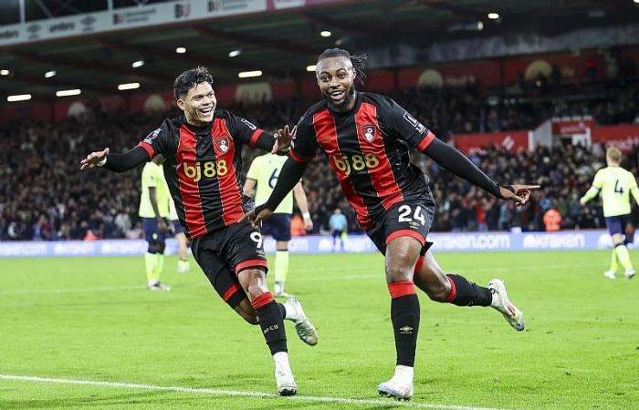 Antoine Semenyo continues to shine for Bournemouth after Southampton showdown