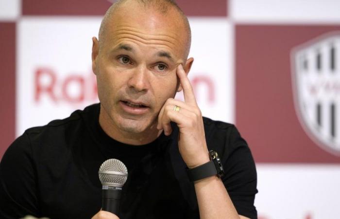 Andres Iniesta retires from football at the age of 40