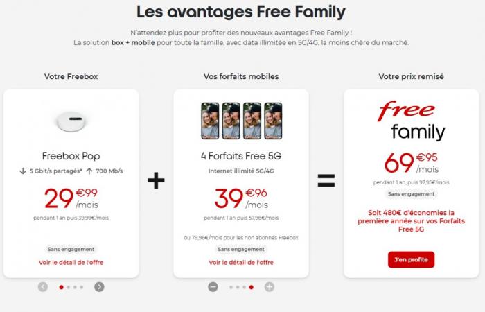 Free launches Free Family to save on the price of all your subscriptions