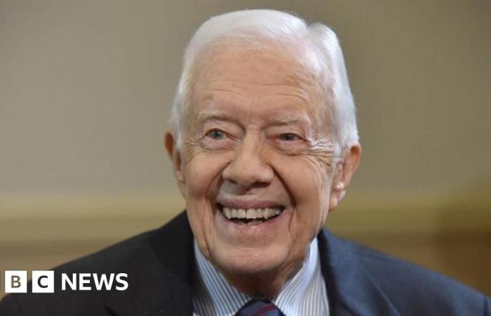 Jimmy Carter, former US president, turns 100