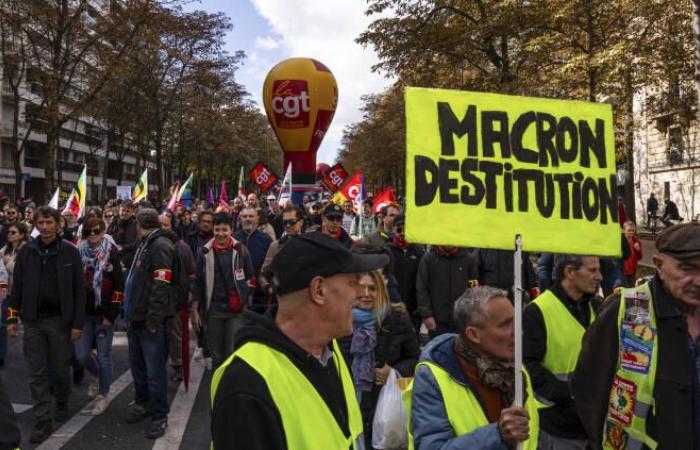 A “half-hearted” October 1 mobilization, 95,000 demonstrators in France for wages and pensions, according to the Ministry of the Interior