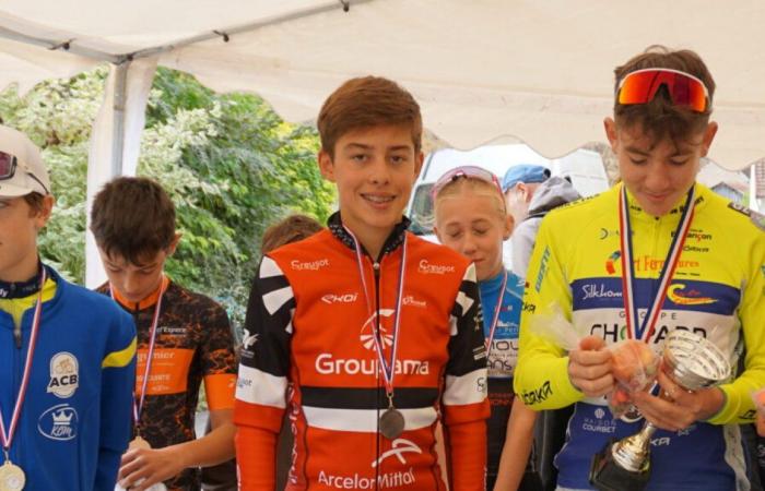 Creusot Cyclisme: A 3rd place for Hugo Antunes in Toulouse-le-Château