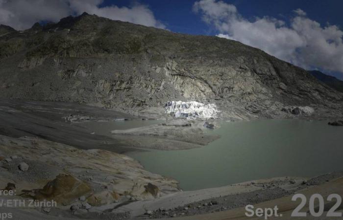 In video – Swiss glaciers continue to suffer